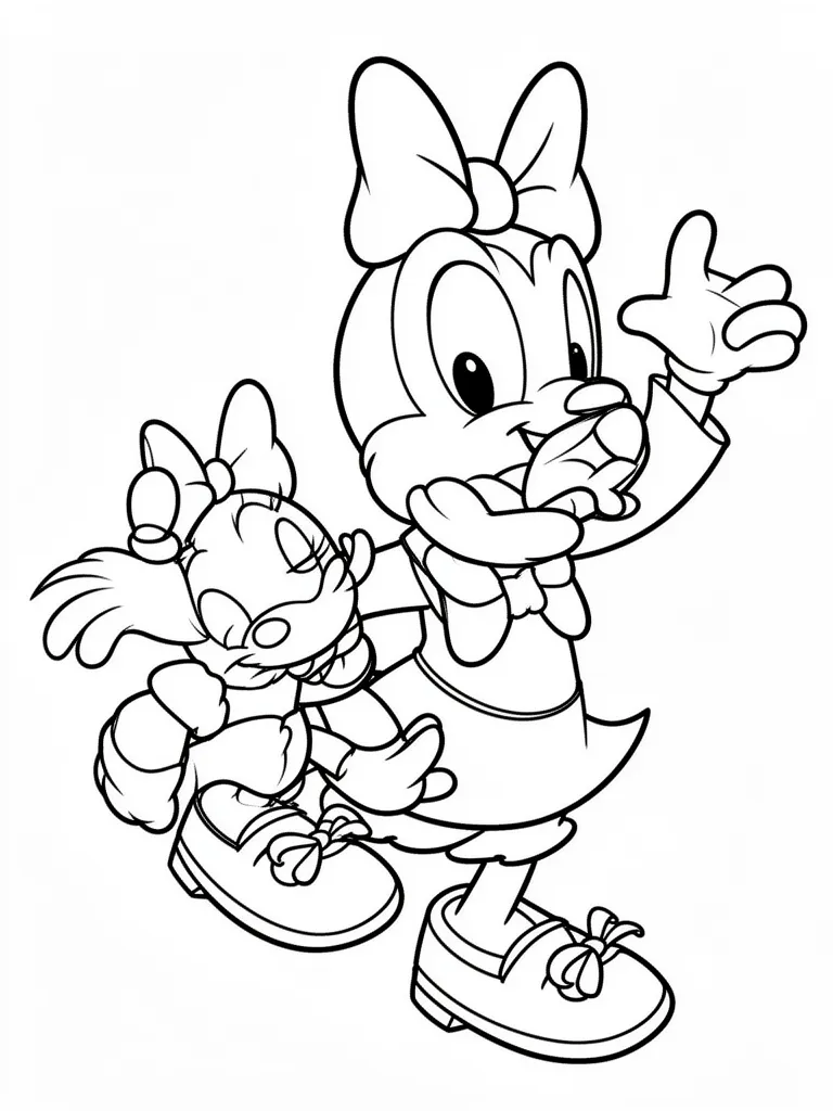Coloriage disney facile à imprimer