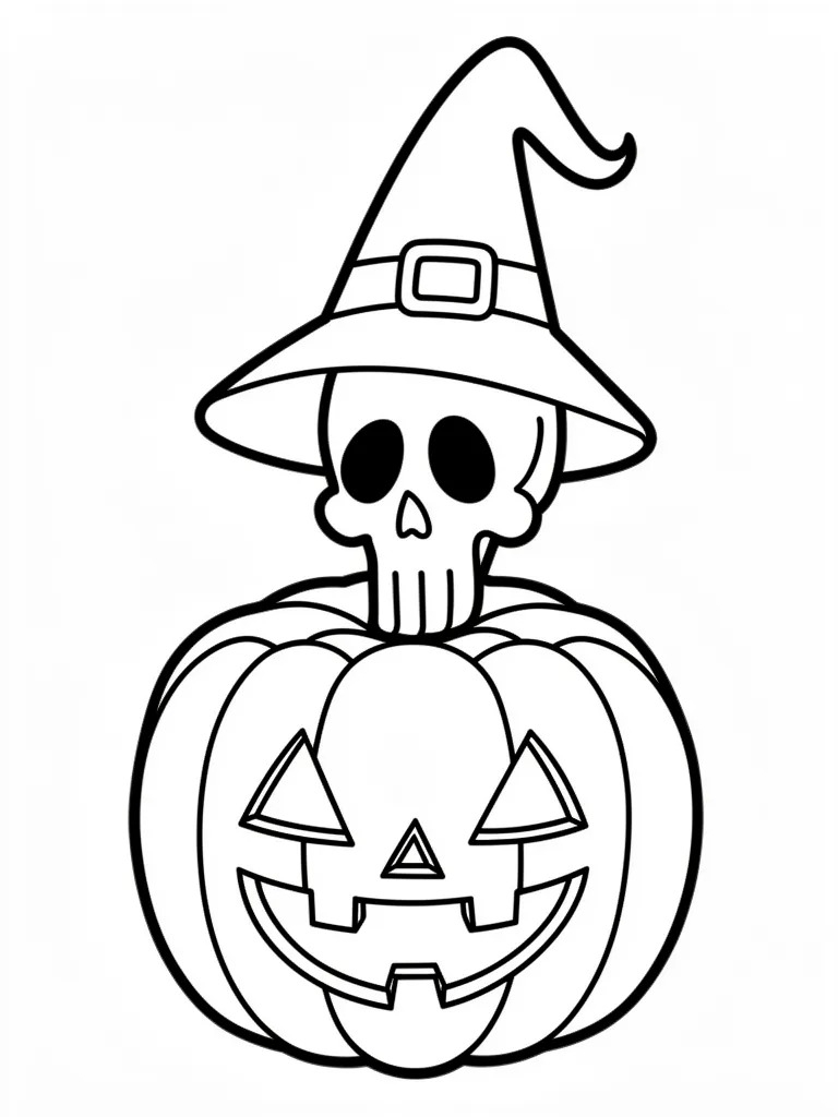 Coloriage halloween à imprimer