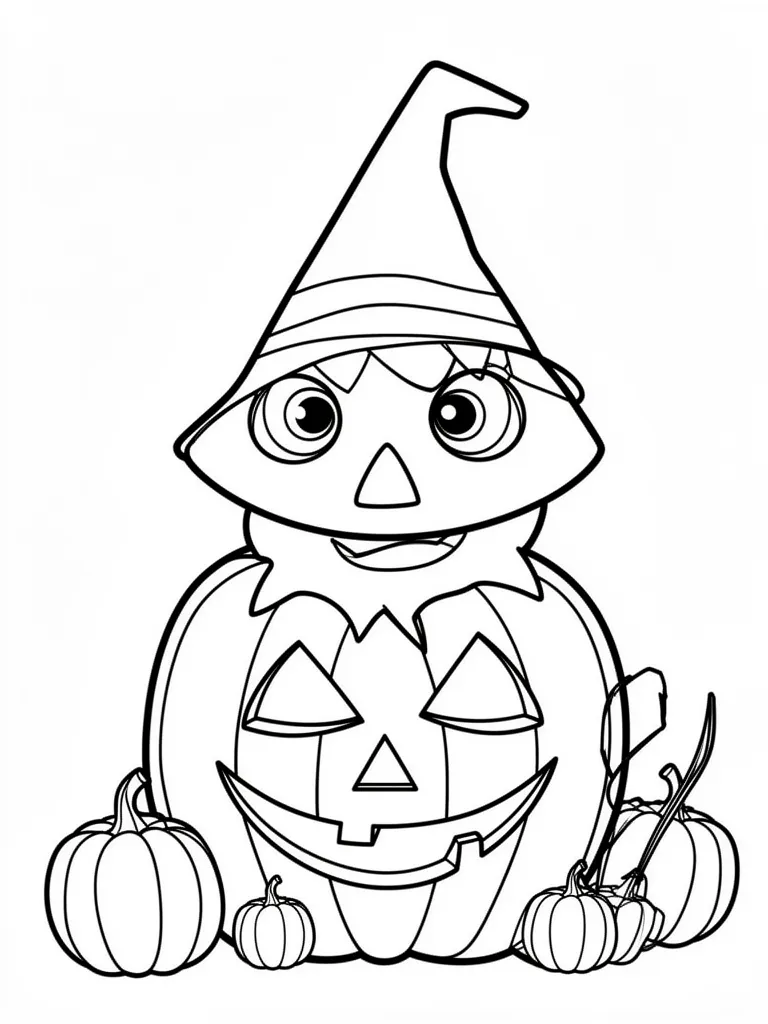 Coloriage halloween à imprimer à imprimer
