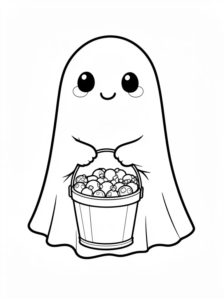 Coloriage halloween pour petit à imprimer