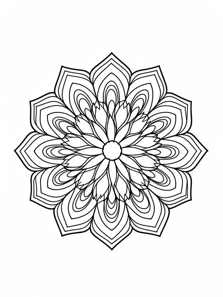 Coloriage mandalas – coloriage à imprimer gratuit
