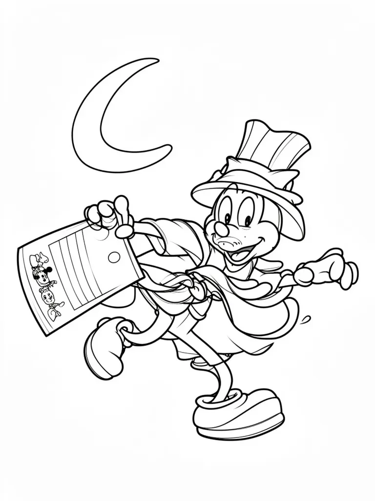 Coloriage mystere disney facile – coloriage à imprimer gratuit