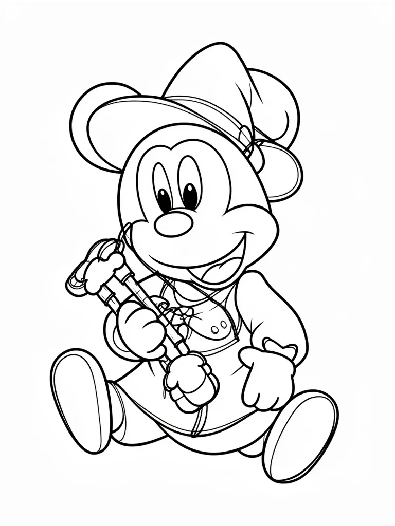 Coloriage mystere disney mignon – coloriage à imprimer gratuit