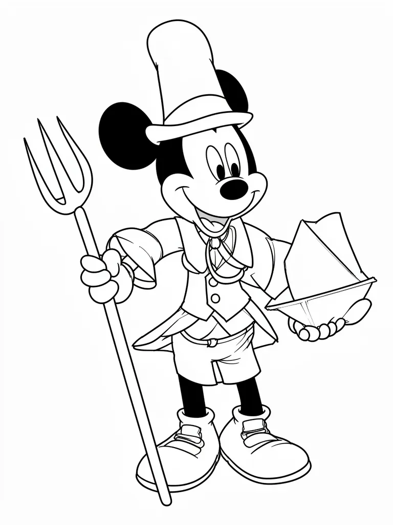 Coloriage mystere disney pour enfants à imprimer