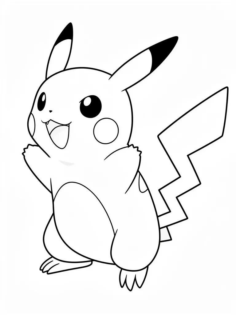 Coloriage pokemon détaillé à imprimer