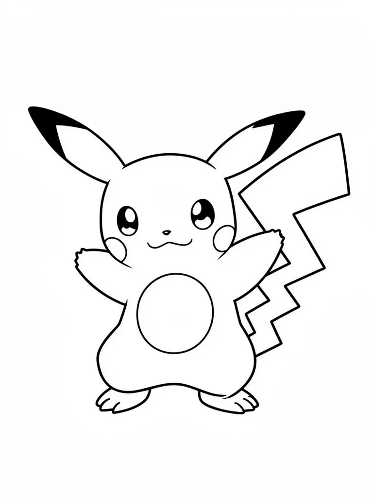 Coloriage pokemon pour enfants à imprimer