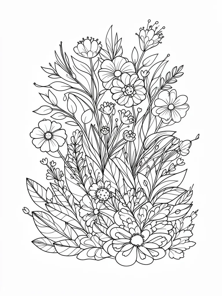 Coloriage pour adulte détaillé à imprimer