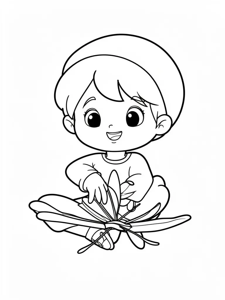 Coloriage pour adulte facile – coloriage à imprimer gratuit