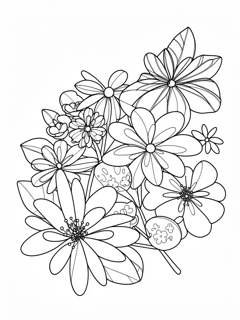 Coloriage pour adulte facile à imprimer