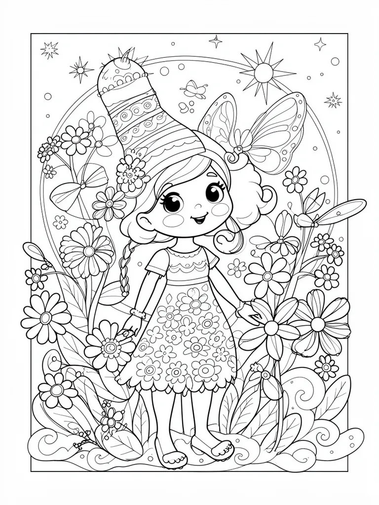 Coloriage s magiques détaillé à imprimer