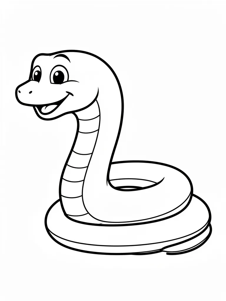 Coloriage serpent – coloriage à imprimer gratuit