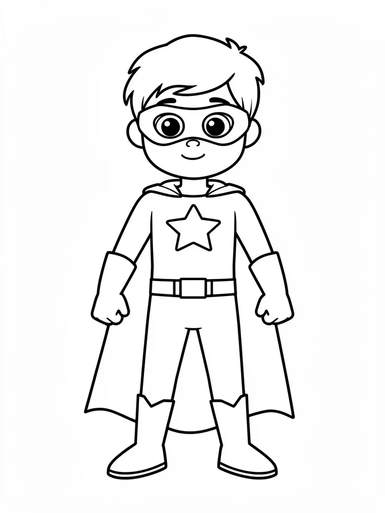 Coloriage super-héros à imprimer